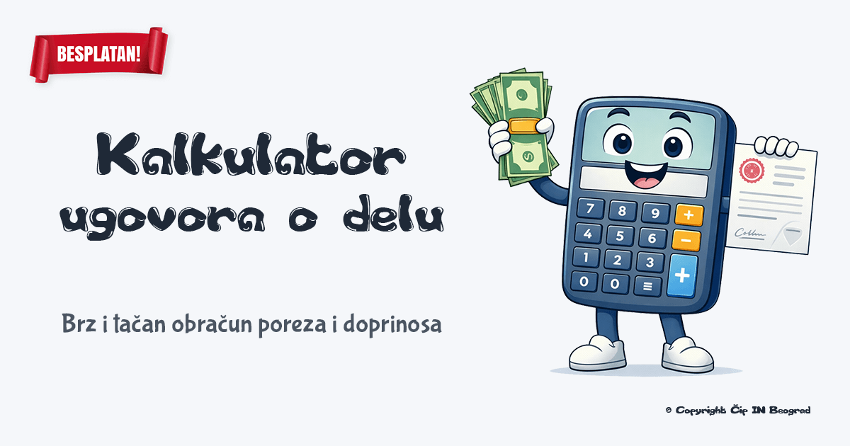 Kalkulator – ilustracija